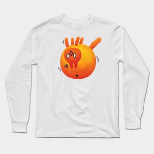 Blood Orange Cat Long Sleeve T-Shirt